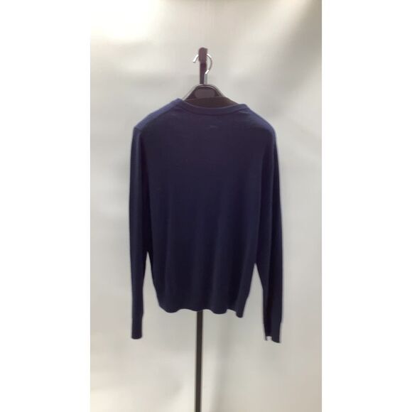 Quince Navy Blue Women's Mongolian Cashmere Crewneck Sweater L NWT - Picture 2 of 2